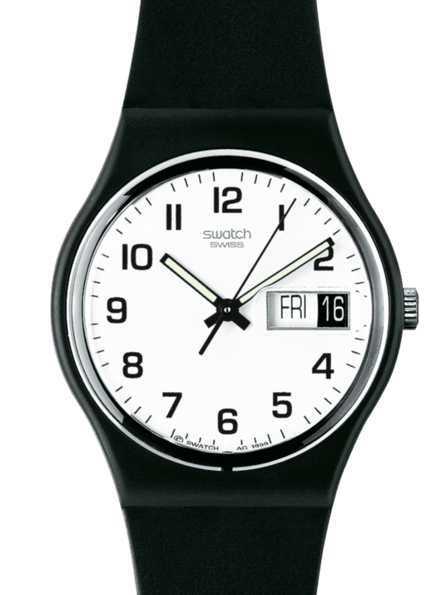 Swatch ONCE AGAIN GB743-S26 Classic Black Watch