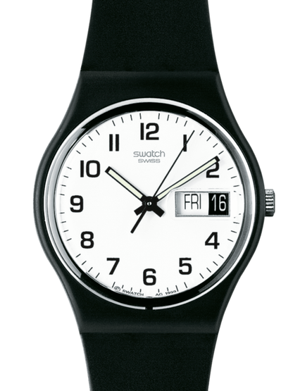 Swatch ONCE AGAIN GB743-S26 Classic Black Watch