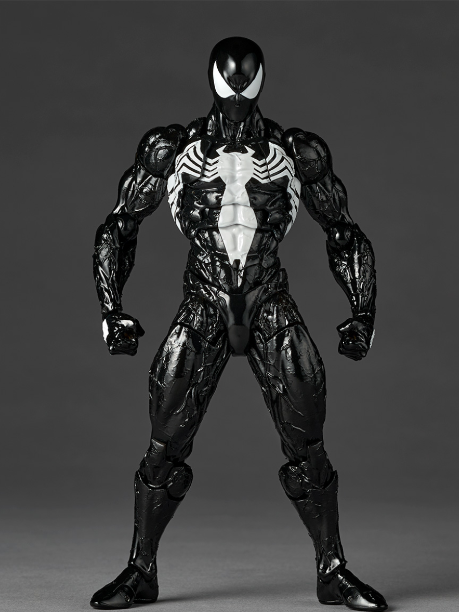 Revoltech Amazing Yamaguchi Symbiote Spider-Man Figure