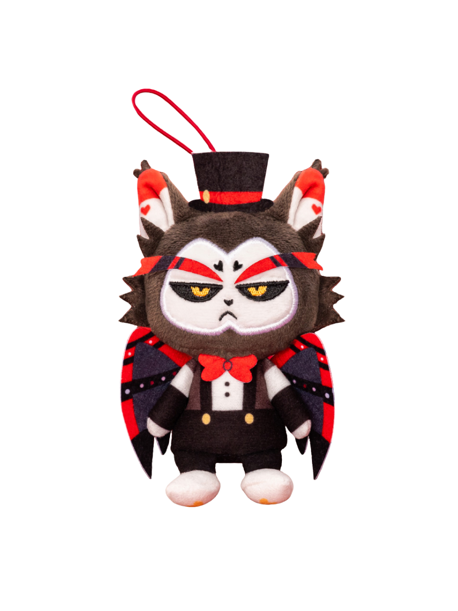 Hazbin Hotel Husk Sitting Mascot Plush