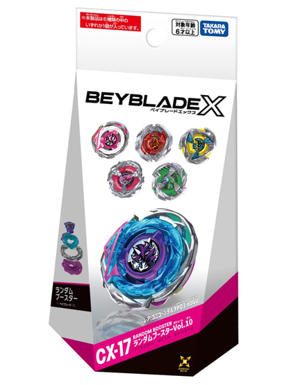 Beyblade X CX-17 Random Booster Vol.10 – Assorted 1 of 6