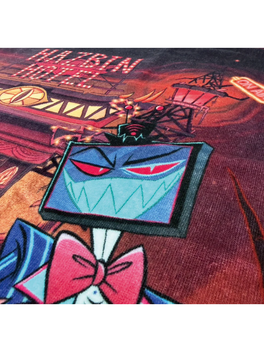 Hazbin Hotel Bath Towel