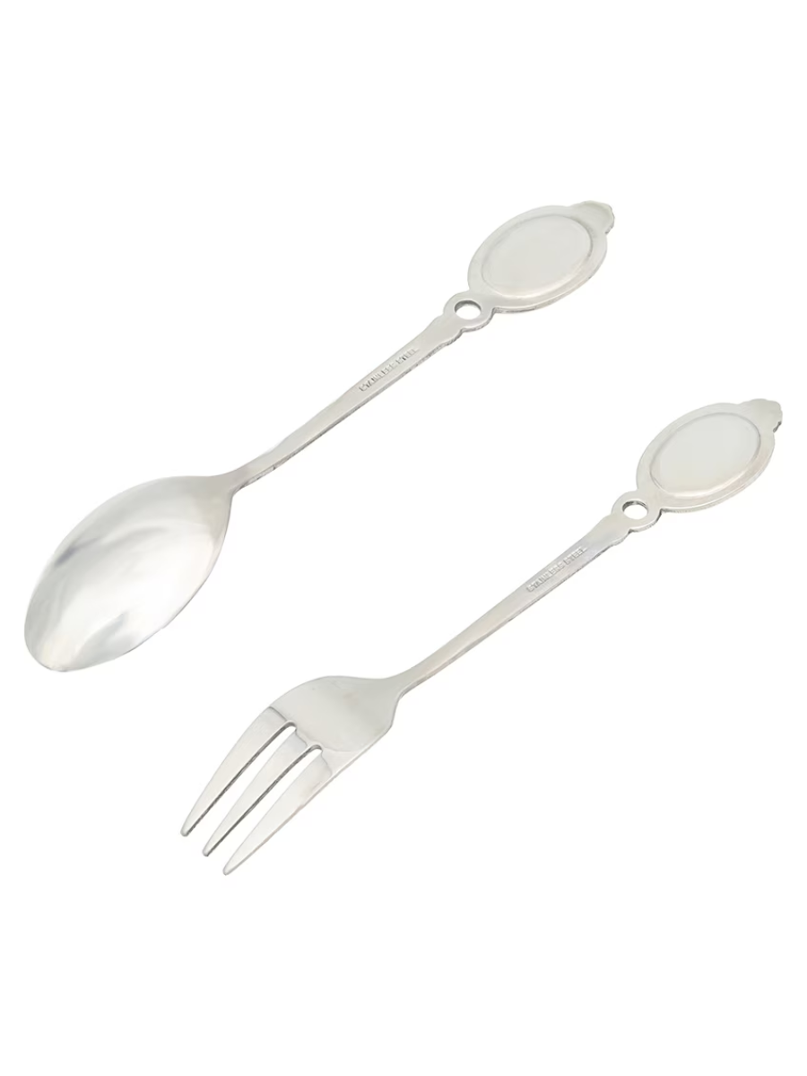 Idol Horse Friends Strawberry Cake Chan Tea Spoon & Tea Fork Set