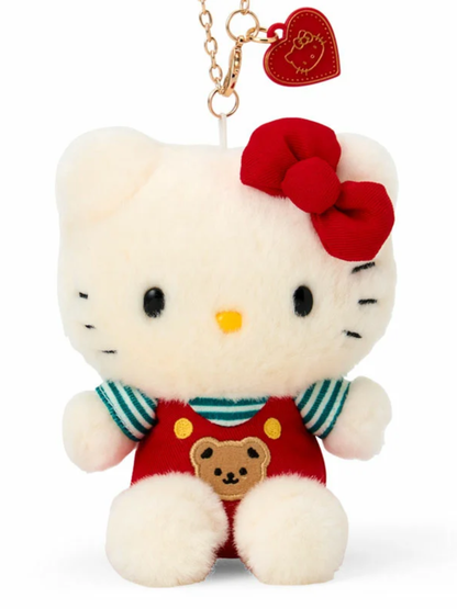 Hello Kitty Mascot Bag Charm Plush Keychain
