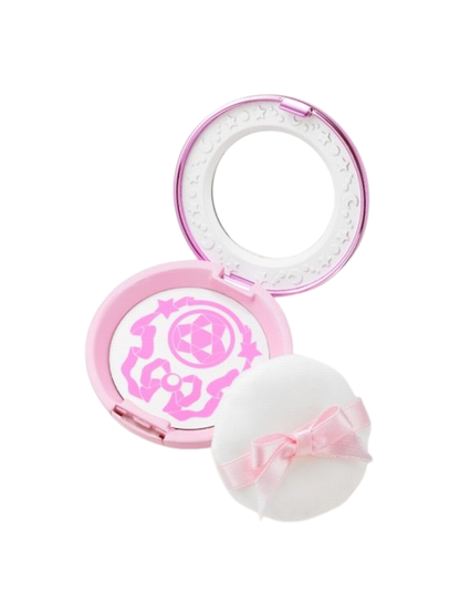 Sailor Moon R Miracle Romance Shining Moon Pressed Powder Compact 12g with Puff Mirror Case
