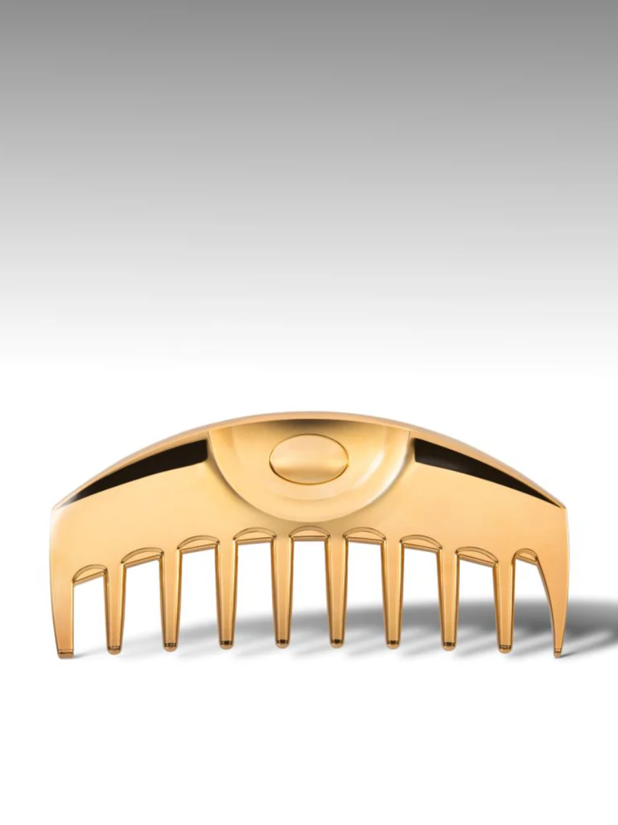 LOVE CHROME K24GP Wave TSUKI Gold Hair Comb