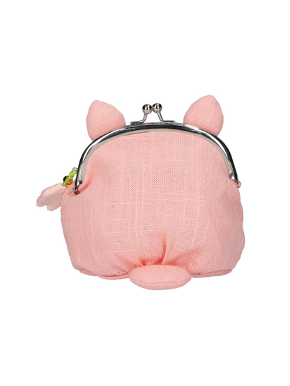 My Neighbor Totoro Kiss Lock Coin Purse Large Totoro Pink Sakura