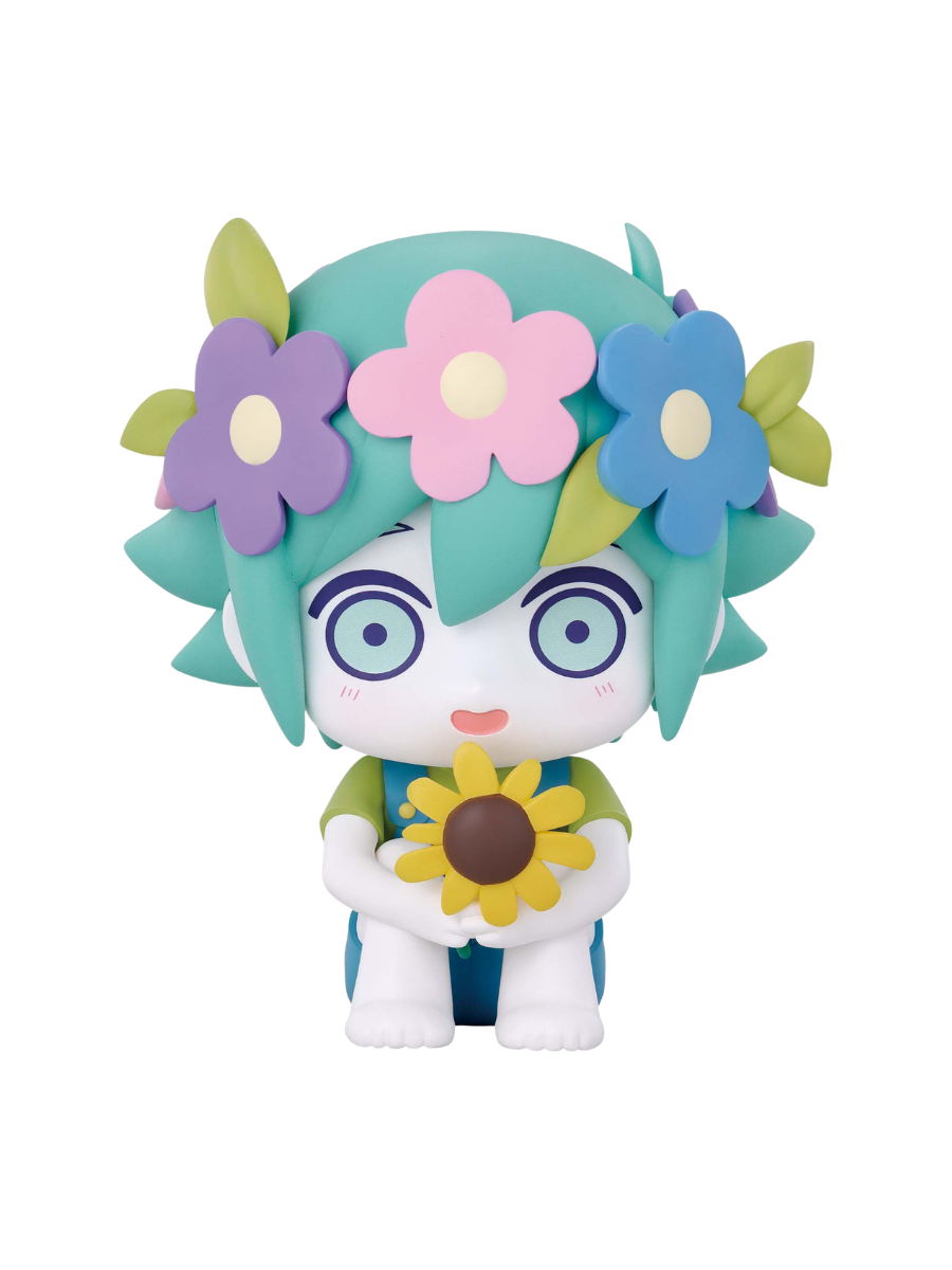 OMORI Sitting Figure Basil & Omori 11cm Deformed Prize Collectible