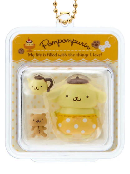Sanrio Pompompurin Miniature Toy Package Charm