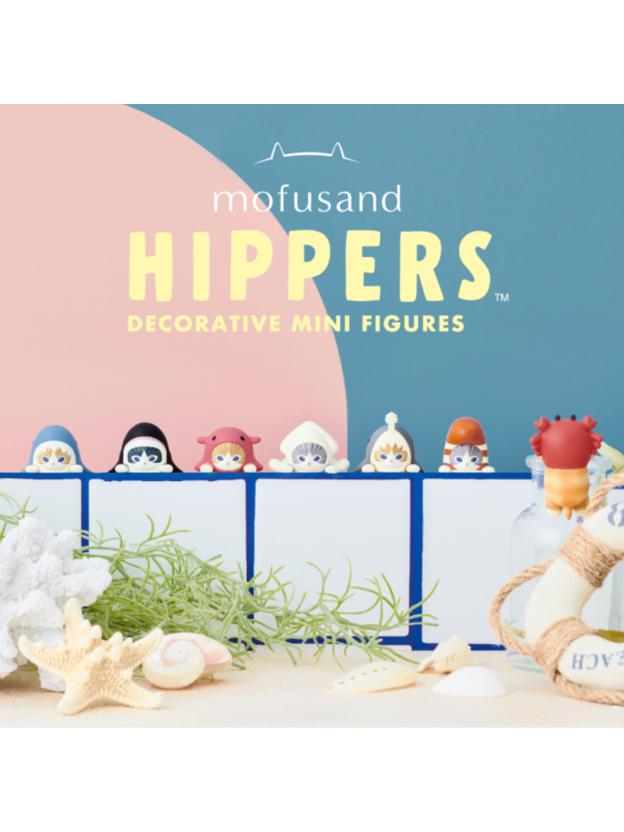 HIPPERS Mofusand Cat Decorative Figure Assort Box 12 Piece