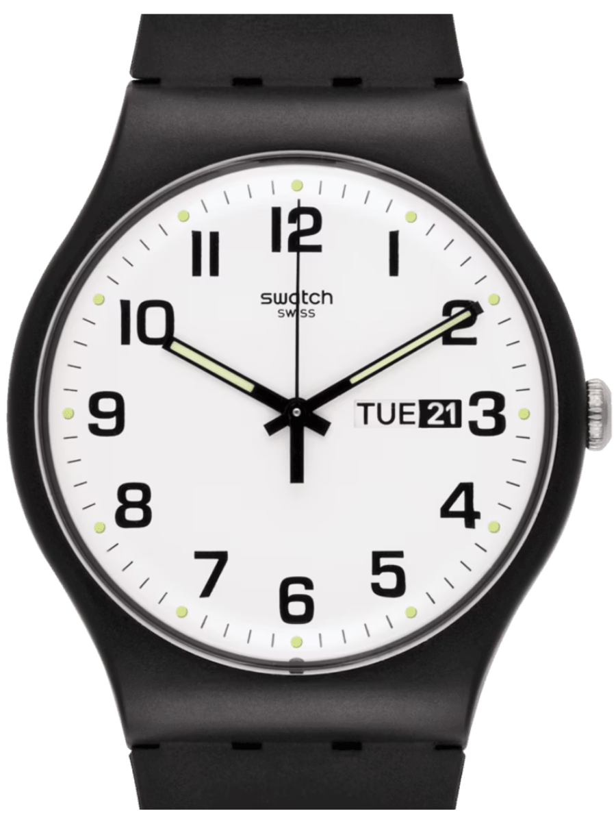 Swatch TWICE AGAIN SO29B703 Black Watch