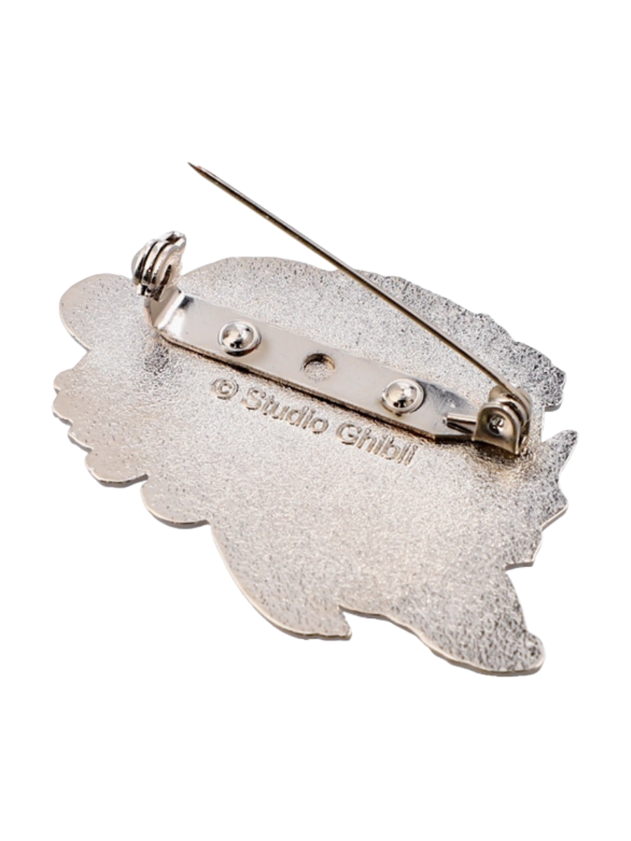 Totoro Metal Brooch - Flower Design GB-01