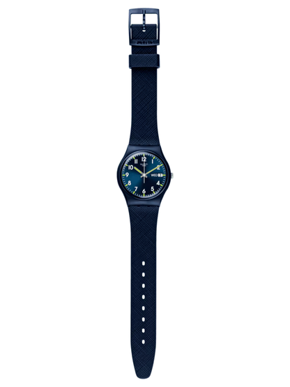 Swatch SIR BLUE SO28N702 Classic Blue Watch