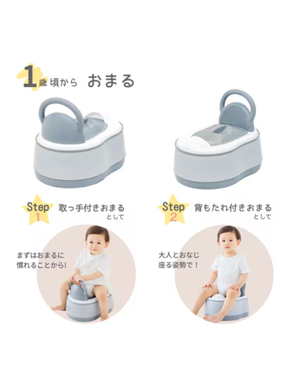 Yonghe 5-in-1 Toddler Potty Training System Grey