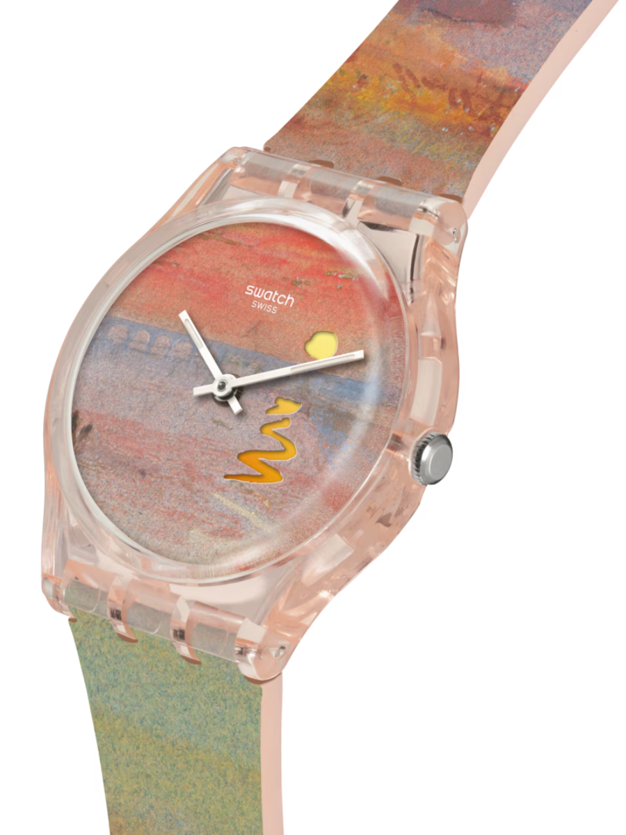 Swatch TURNER'S SCARLET SUNSET SO28Z700 x Tate Gallery Art Watch