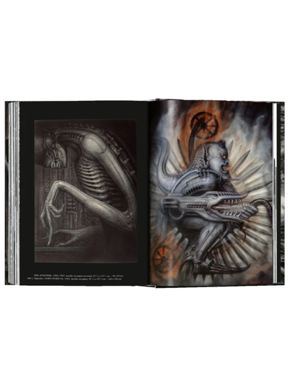 H.R. Giger 45th Anniversary Edition Hardcover Art Book