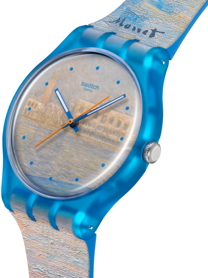 Swatch MONET'S PALAZZO DUCALE SO29Z150 x Guggenheim Collection Art Watch
