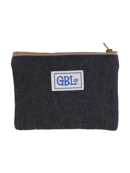 Spirited Away No-Face Black Denim Pouch