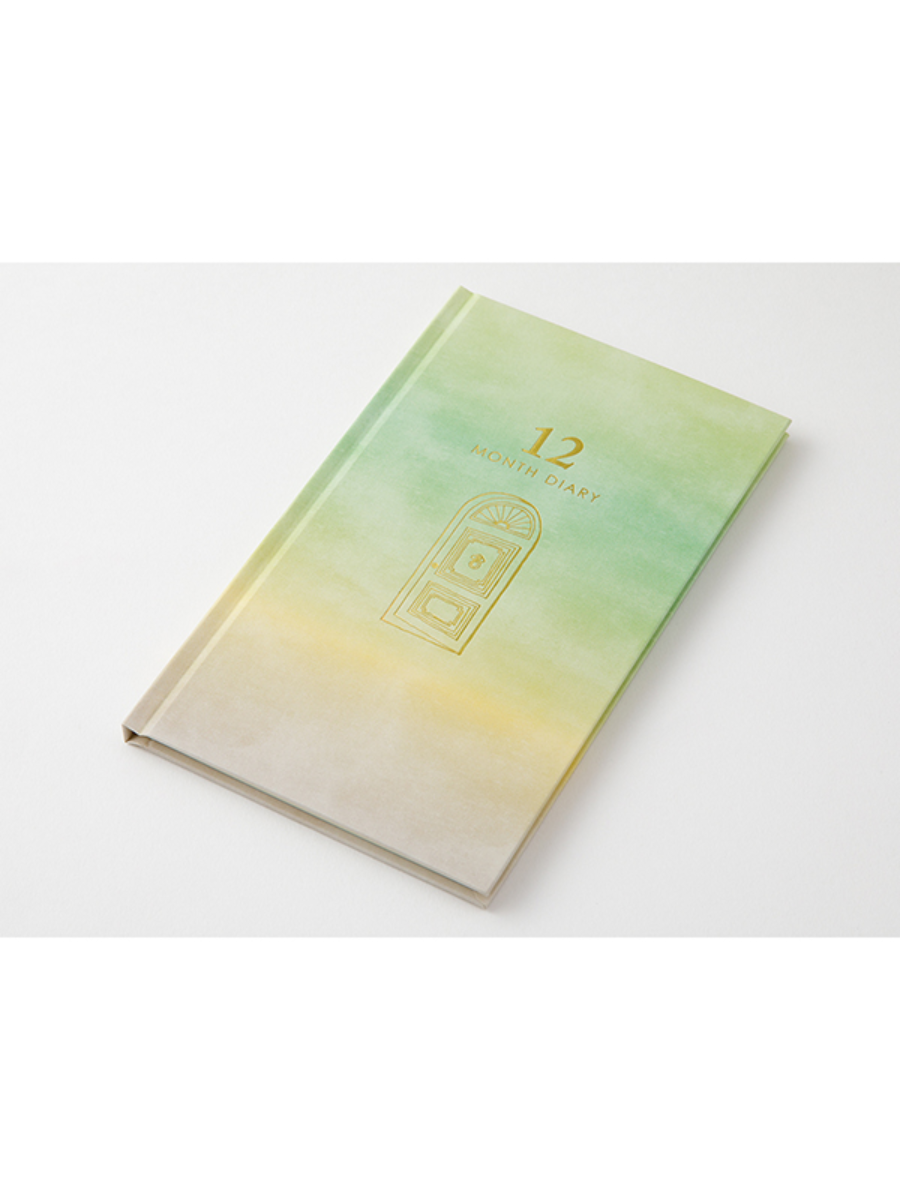 MIDORI 12 Month Continuous Diary - Green (12899006)
