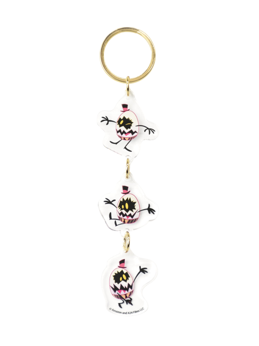 Hazbin Hotel 3-Piece Acrylic Keychain Set