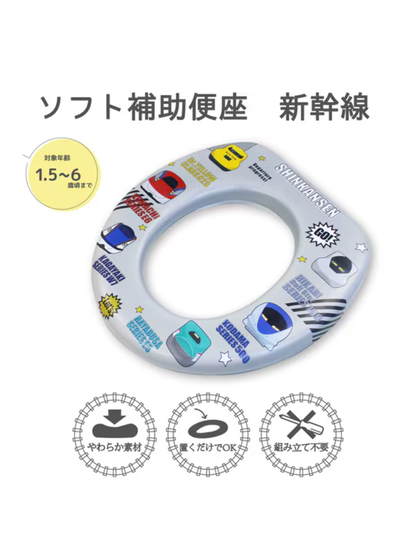 Yonghe Soft Toddler Toilet Training Seat Train Pattern