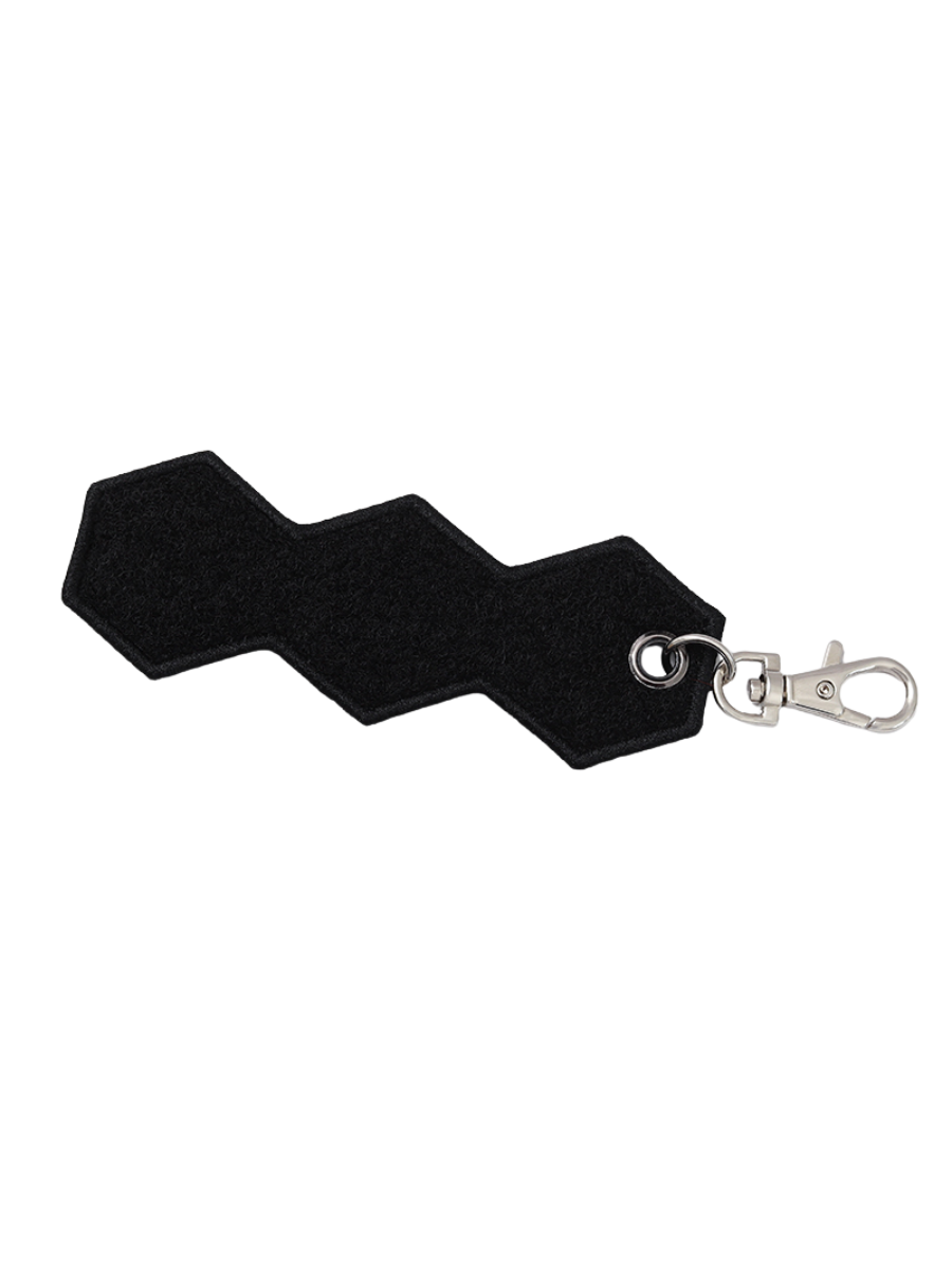 EVANGELION Custom Keychain with Hook & Loop Panel