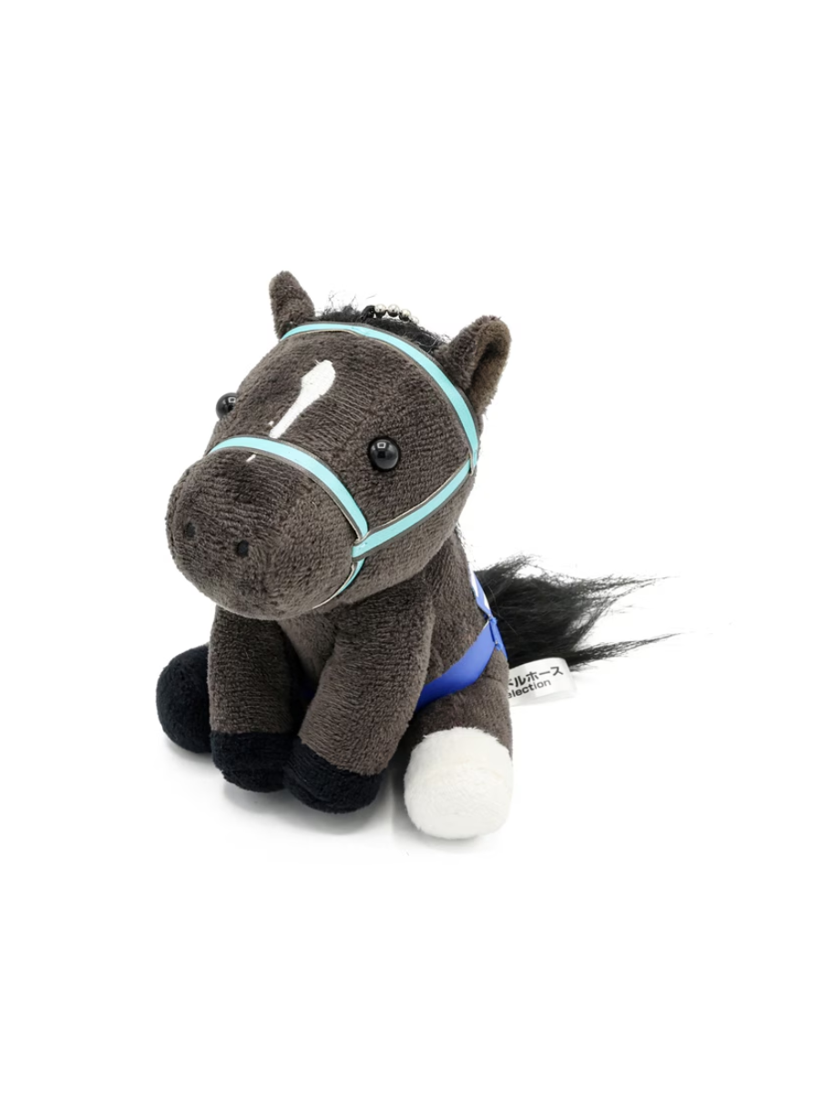 Idol Horse Ascoli Piceno Victoria Mile 2025 Plush Toy S Size with Ball Chain