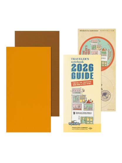 Traveler's Notebook Refill 2026 Weekly Vertical