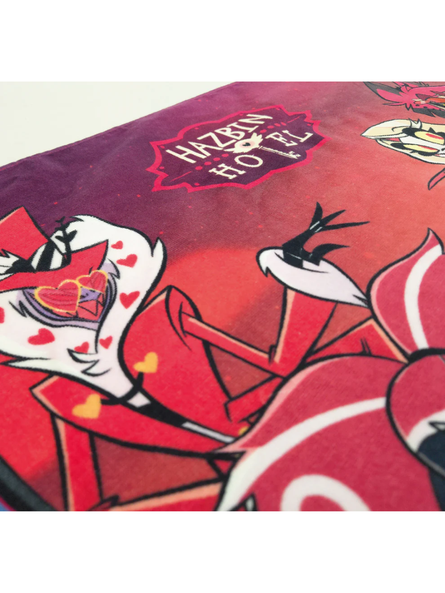 Hazbin Hotel Official Bath Towel