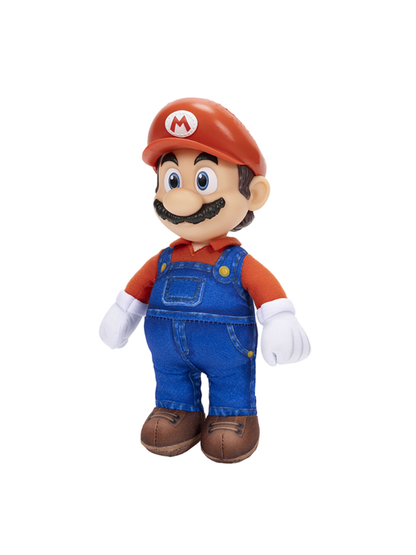 Super Mario Movie Mario Soft Figure Plush Doll M Size
