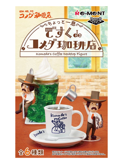 Komeda Coffee Mini Figure Set – Take a Short Break (6 Types, Complete Box)