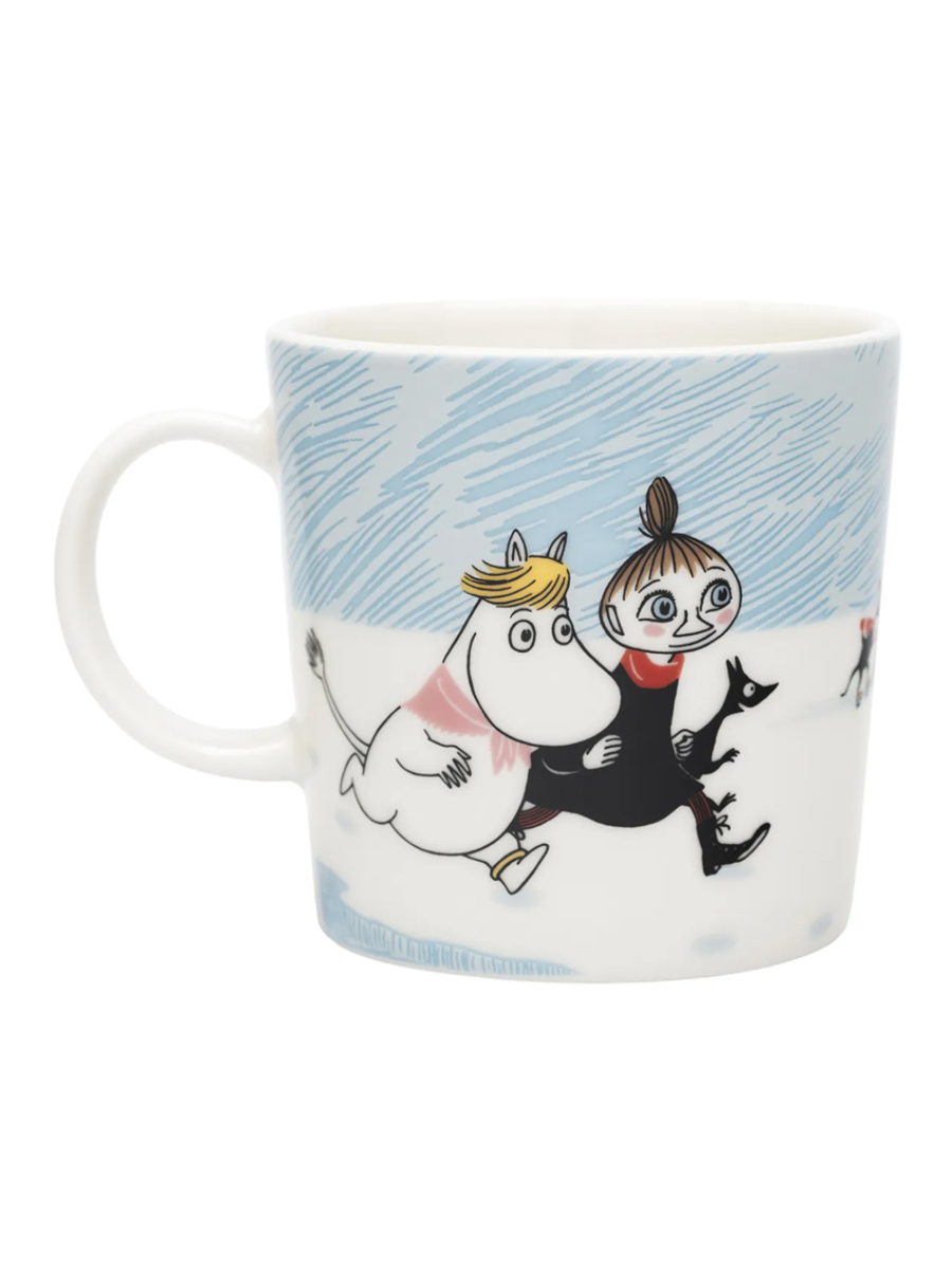 Moomin Winter Mug 2025 Ice Swimming 0.3L Ceramic Cup
