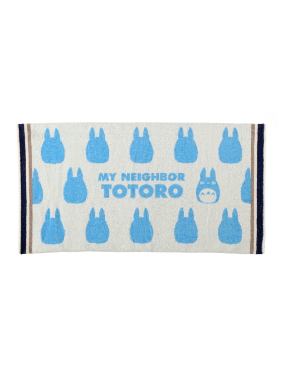 My Neighbor Totoro "Medium Totoro Silhouette" Towel Pillow Cover [Adult Size]