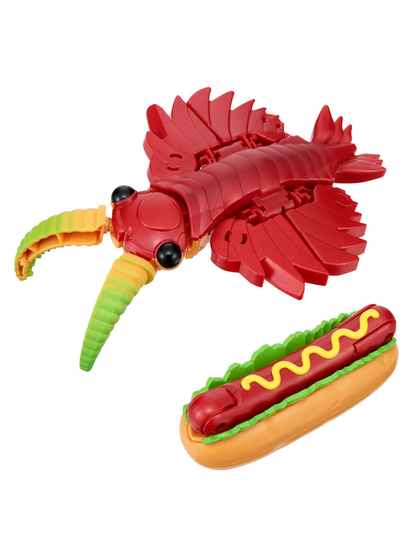 Unitrobo Anomalocaris Hot Dog Transforming Robot Toy