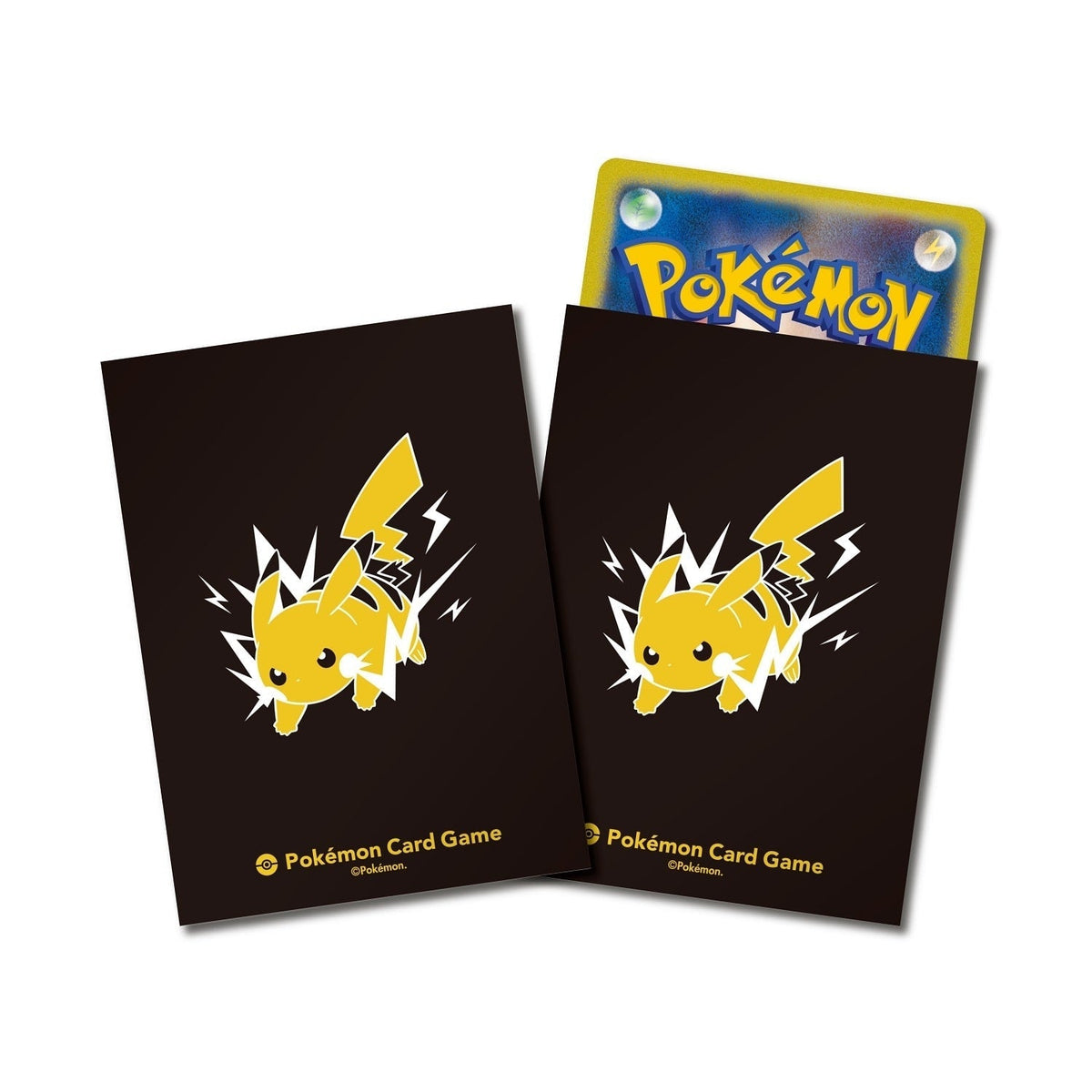 Pokemon Card Game Deck Shield Pro Pikachu Card Sleeves 64 Pack