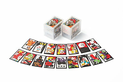Nintendo Super Mario Bros Hanafuda Red & Black playing Card Set