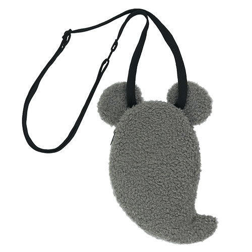 Disney Halloween 2025 Ghost Mickey Mouse Plush Shoulder Bag