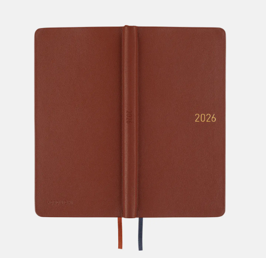 Hobonichi Fine Classic Wine Brown Weeks Planner 2026 Japanese