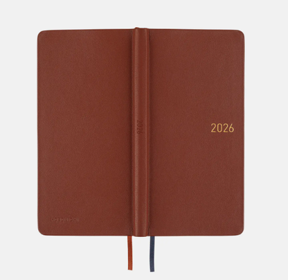 Hobonichi Fine Classic Wine Brown Weeks Planner 2026 Japanese