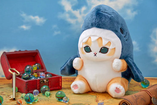 mofusand Chubby Shark Meow Plush S