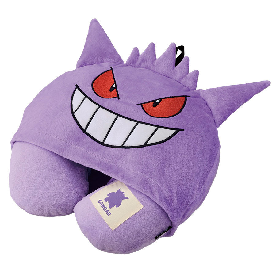 Pokemon Gengar Hooded Neck Pillow