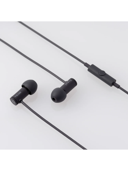 Final VR500 for Gaming Wired Gaming Earphones with Microphone In-Ear Headphones 3.5mm Plug Matte Gray