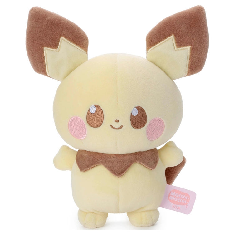 Pokemon Peace Mocchi-Mocchi Style Pichu Plush