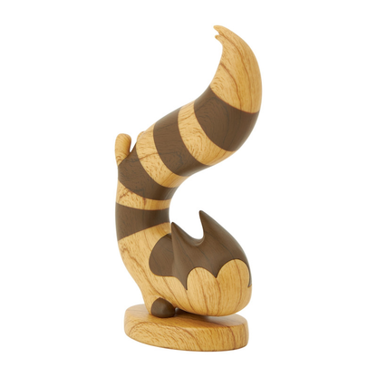 Pokemon Wood Carving Style Figure Furret Pokémon Concierge