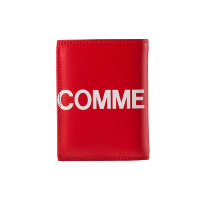 Comme des Garcons Huge Logo Bi-fold Card Case
