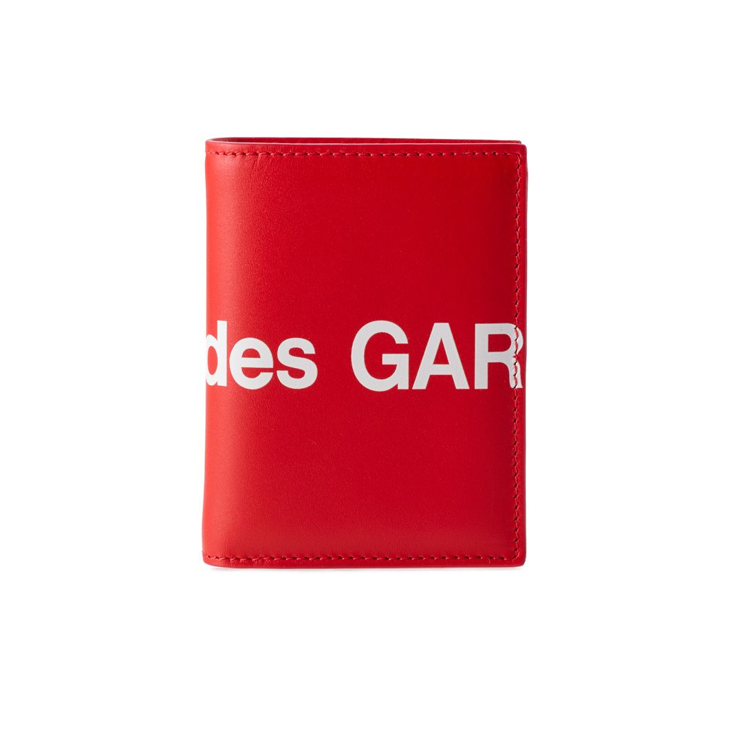 Comme des Garcons Huge Logo Bi-fold Card Case