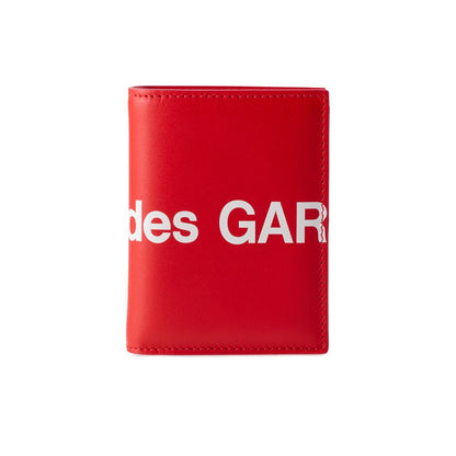 Comme des Garcons Huge Logo Bi-fold Card Case