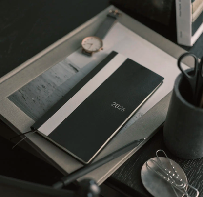 Hobonichi White Line Black Weeks Planner 2026 Japanese