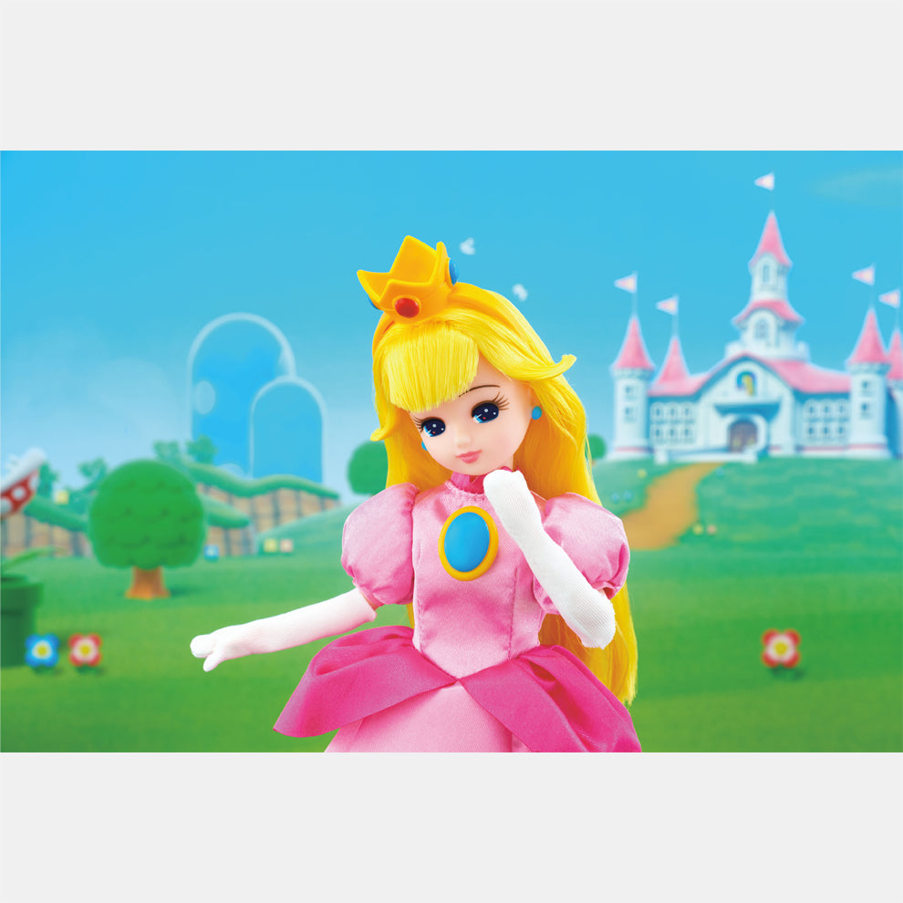 Super Mario Licca-chan Doll – Princess Peach Style
