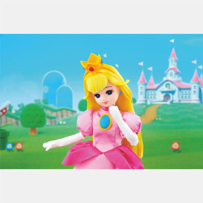 Super Mario Licca-chan Doll – Princess Peach Style